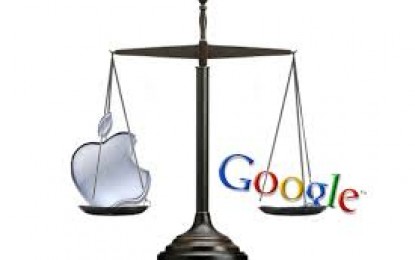 نبرد گوگل و اپل (اینفوگرافیک)